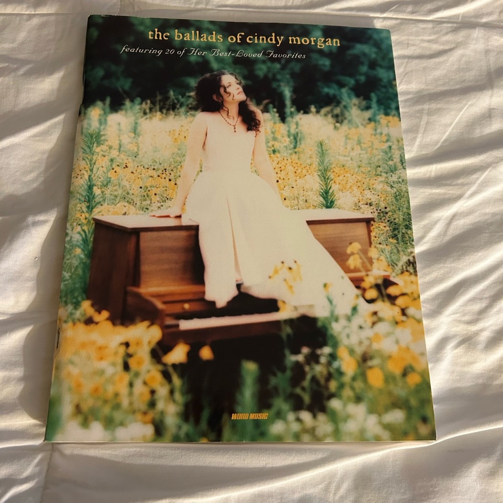 The Ballads of Cindy Morgan Vocal Songbook Word Music NEW Hal Leonard